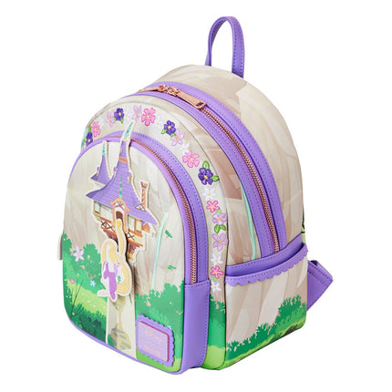 Tangled Rapunzel Swinging From Tower Disney by Loungefly Backpack