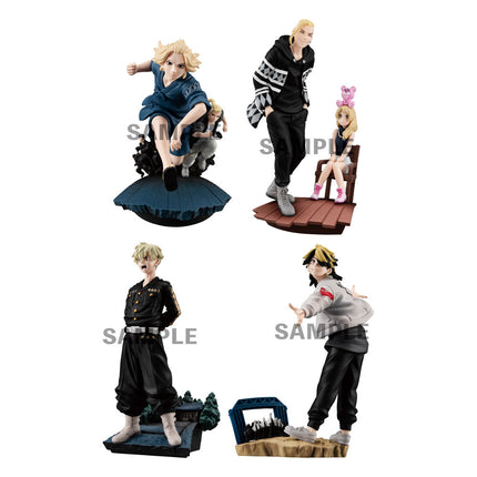 Tokyo Revengers Petitrama Series Trading Figure 8 cm Toman Heroic Scenes Vol. 2