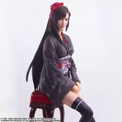 Tifa Lockhart Exotic Dress Final Fantasy VII Remake Static Arts Gallery Statue Figure  23 cm