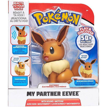 Pokémon Interactive Figure My Partner Eevee - German & French Version